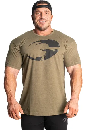 Gasp Cadet Tee, Army Green Melange