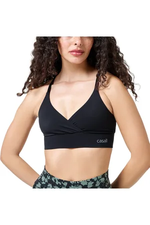Casall Wrap Sport-BH Musta