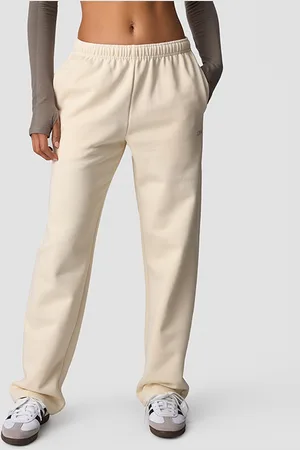 ICANIWILL Everyday Straight Leg Sweatpants, Cream