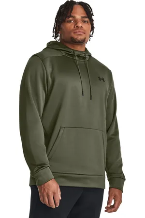 Under Armour Armour Fleece Huppari Tumma Vihreä