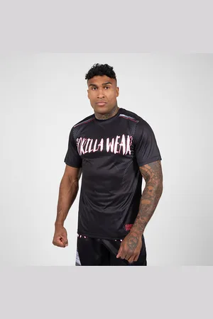 Gorilla Wear Clayton T-paita Musta Punainen