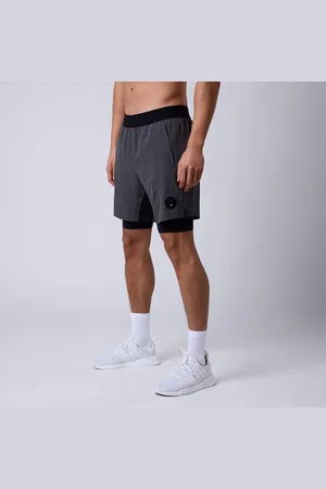 CLN Athletics Rep 2 in 1 Shorts Harmaa