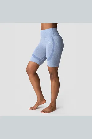 ICANIWILL Soft Seamless Pyöräilyshortsit Sininen