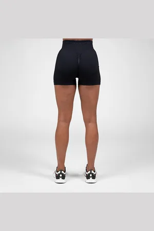 Gorilla Wear Whitney saumattomat shortsit musta
