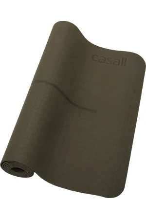 Casall Joogamaton sijainti 4mm Metsänvihreä/Musta