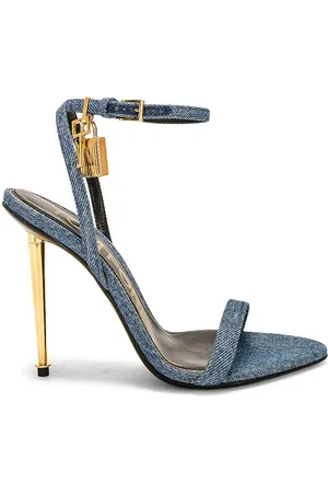 Tom Ford Padlock Pointy Naked 105 Sandal in