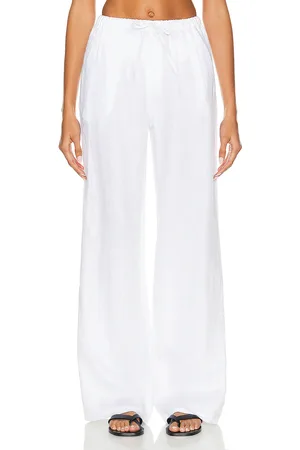 AEXAE Linen Drawstring Trouser in