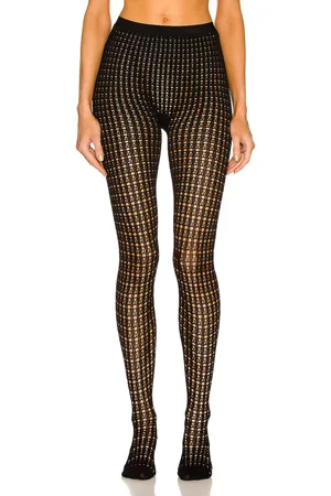 Alaïa Lace Stretch Viscose Tights in