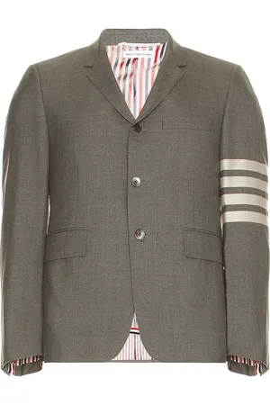 Thom Browne 4 Bar Engineered Suit Jacket in