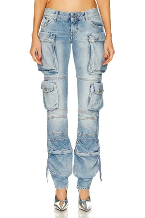 The Attico Essie Long Cargo Pant in