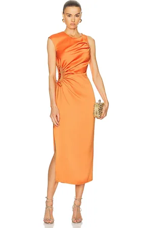Ila Grace Side Cut Out Midi Dress in