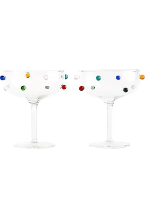 MAISON BALZAC Pomponette Coupes Set of 2 in