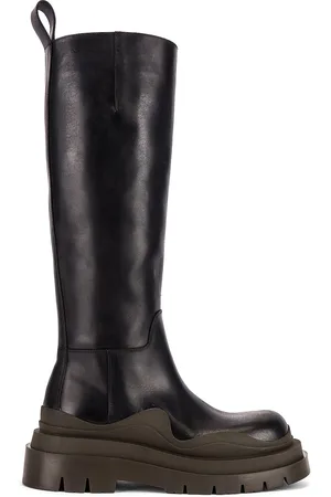 Bottega Veneta Tire High Top Boots in