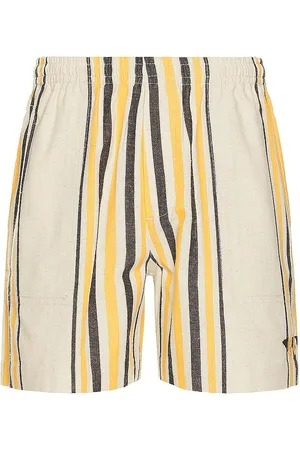 BODE Namesake Stripe Shorts in