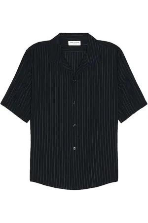 Saint Laurent Chemise Polo Col Requin in