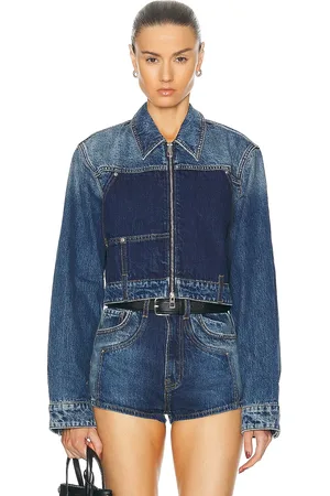 GRLFRND Avery Two Tone Utility Jacket in