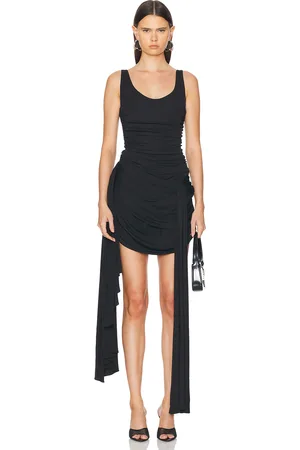 MUGLER Ruched Mini Dress in