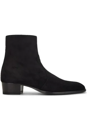 Saint Laurent Wyatt 40 Zipped Boot in