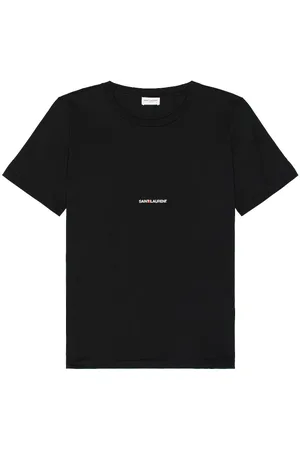 Saint Laurent Logo Tee in
