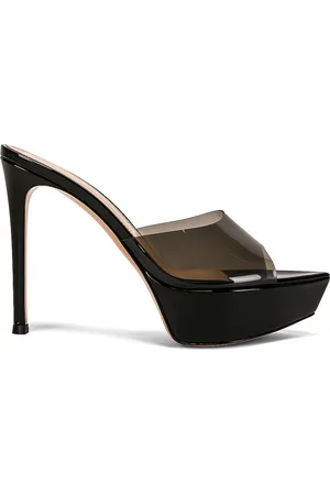 Gianvito Rossi Betty Platform Mules in