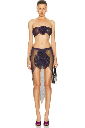 SANTA BRANDS Bra & Skirt Flower Set in