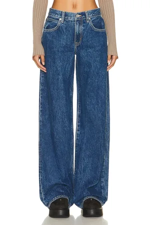 SLVRLAKE Mica Low Rise Wide Leg in