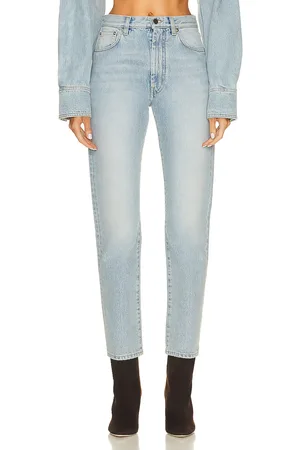 Loulou de Saison Wular Straight Denim Pant in