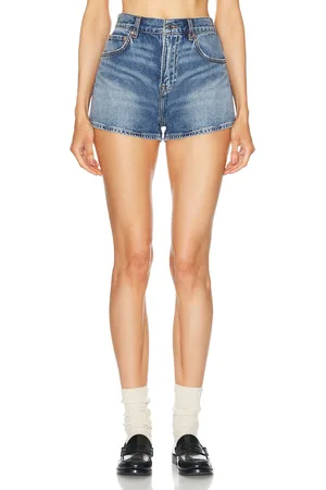 GRLFRND Whitney Mid Rise Mom Short in