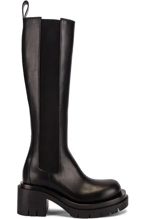 Bottega Veneta Lug High Top Chelsea Boots in