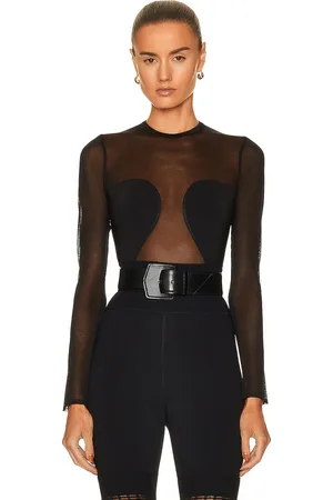 Alaïa Sheer Bodysuit in