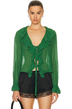 BODE Flounce Blouse in