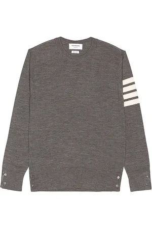 Thom Browne Sustainable Merino Classic Crew Sweater in