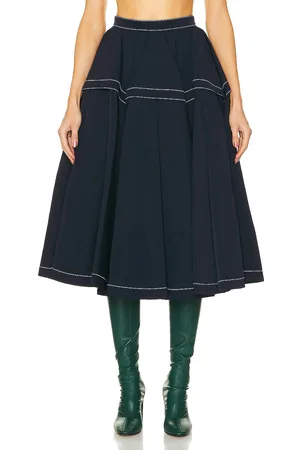 Bottega Veneta Tech Nylon Skirt in