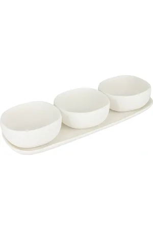 Tina Frey Trio of Bowls on Dish Set in