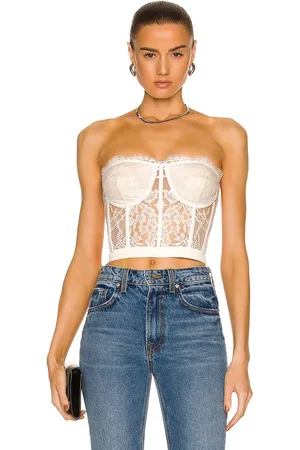 Alexander McQueen Lace Bustier in