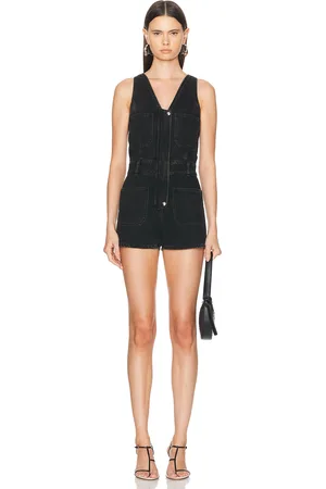 IRO Igino Denim Sleeveless Romper in