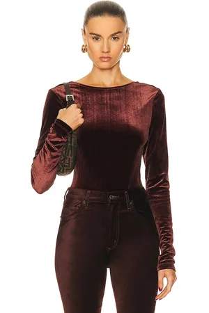AGOLDE Corrin Scoop Back Bodysuit in