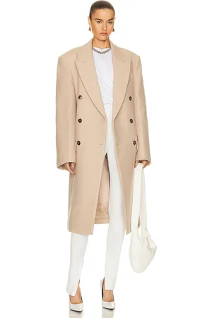 WARDROBE.NYC X Hailey Bieber HB Coat in
