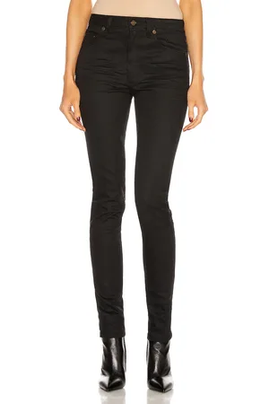 Saint Laurent Medium Waist Skinny Jean in