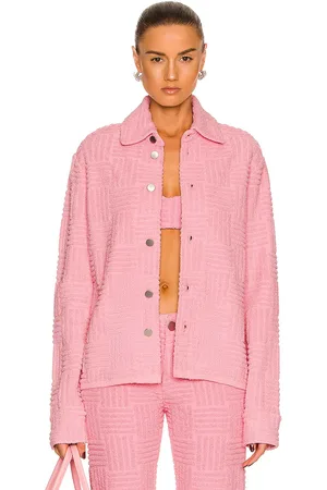 Bottega Veneta Jacquard Towelling Jacket in