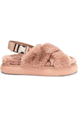 Moncler Solarisse Fur Sandal in