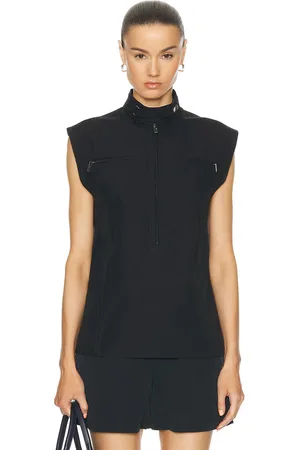 Burberry Zip Front Top in