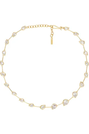 COMPLETEDWORKS 18k Gold Plated & Cubic Zirconia Necklace in