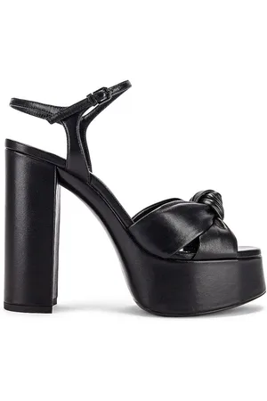 Saint Laurent Bianca Platform Sandals in