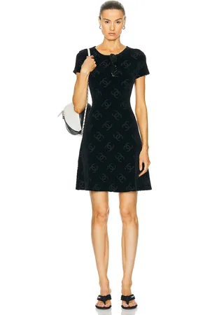 CHANEL Velour Dress in