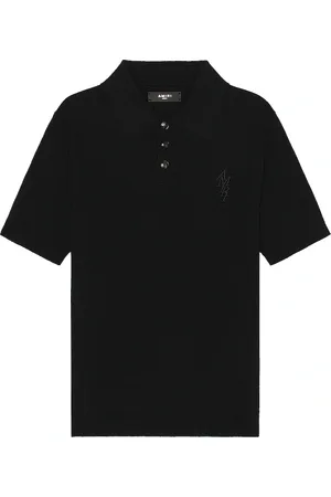 AMIRI Stack Short Sleeve Polo in