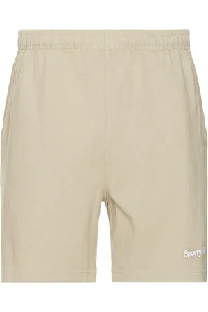 Sporty & Rich Embroidered Gym Shorts in