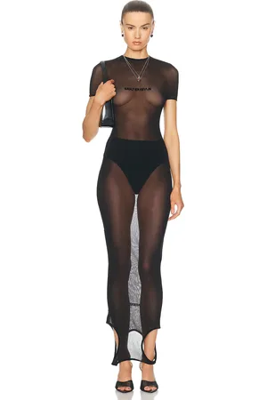 Jean Paul Gaultier X Shayne Oliver Mesh Double Side Dress in
