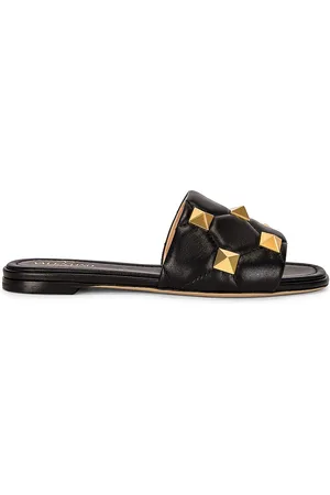 VALENTINO GARAVANI Roman Stud Slides in