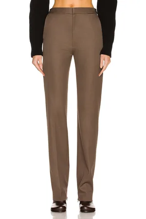 Bottega Veneta Grain De Poudre Stretch Trouser in